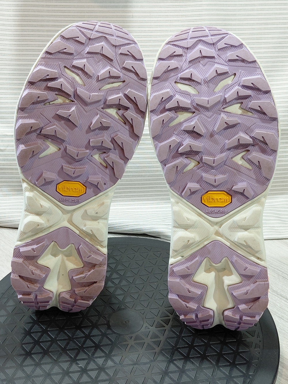 Hoka Women's Anacapa 2 Freedom Trail Hiking Sneakers Taupe Lilac Mint Chunky W8B - Picture 10 of 15